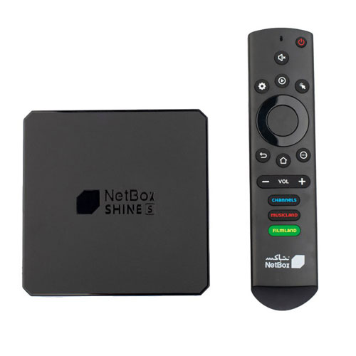 اندروید باکس نت باکس شاین اس مدل NetBox Shain S